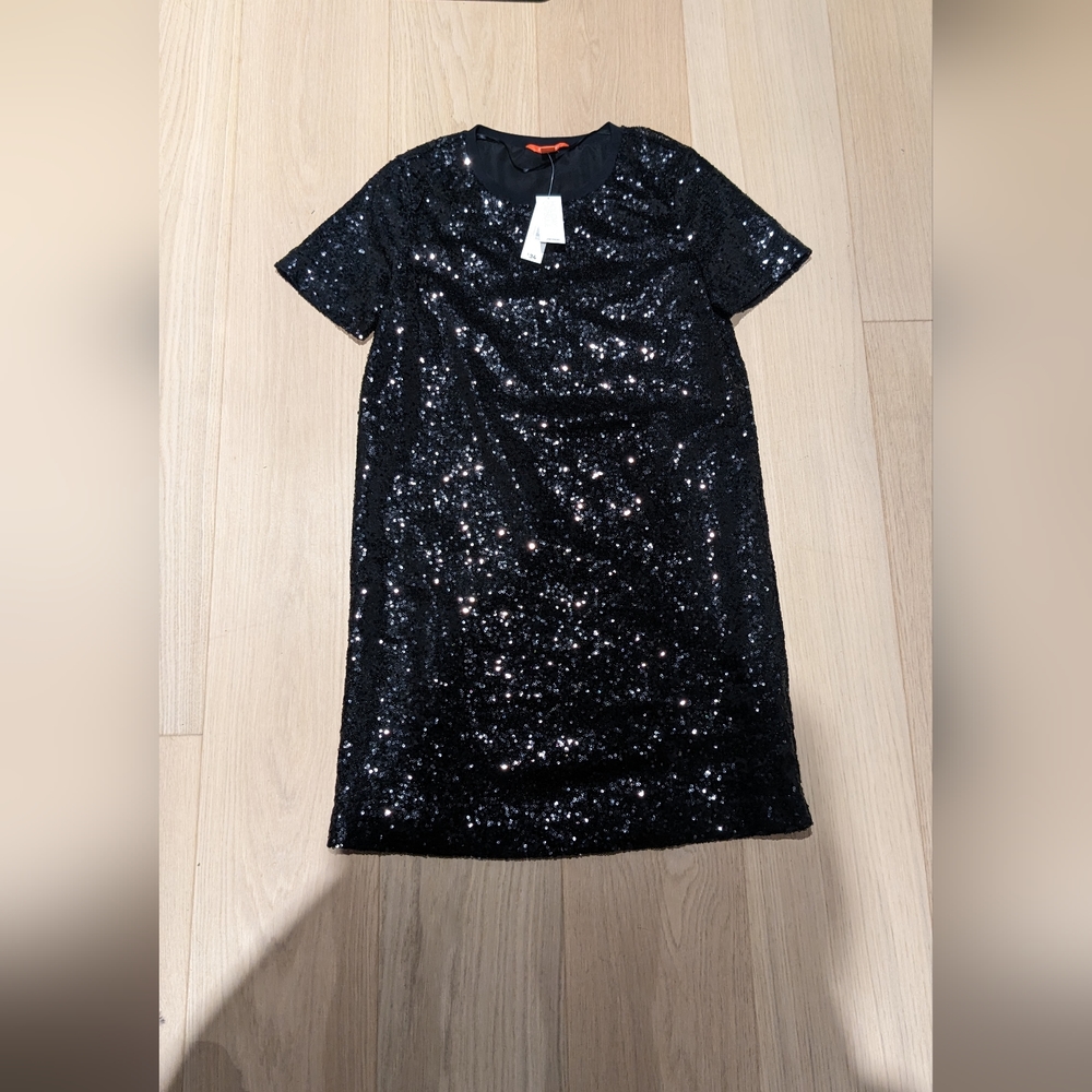 *sale* Joe Fresh Black Sequined Dress. Size small.